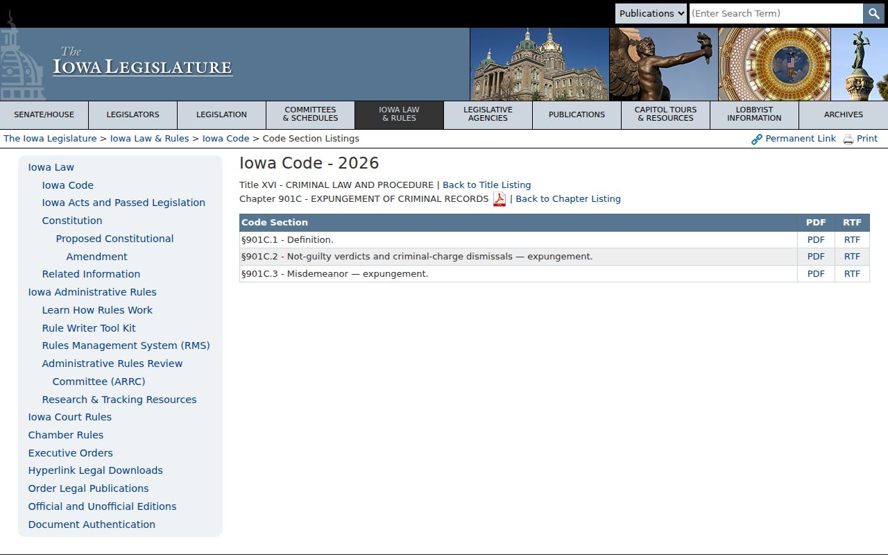 Franklin County court case expungement law source